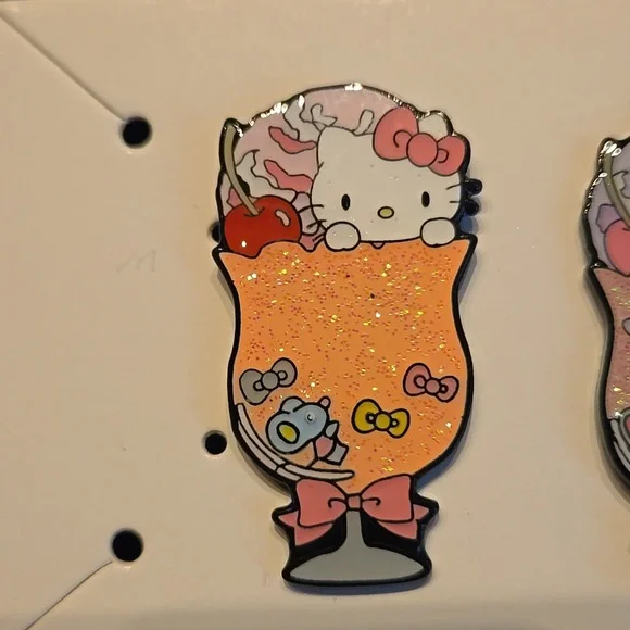 Cute Hello Kitty Enamel Pin Set - Picture 2 of 10